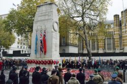 Jewish veterans mark sacrifice with ceremony at Cenotaph