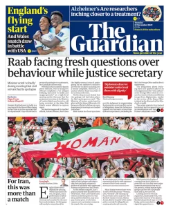 The Guardian – Raab facing fresh questions over behaviour while justice secretary 