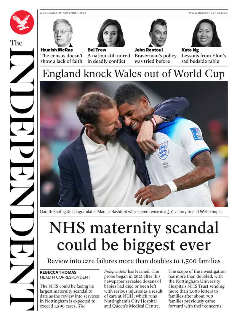 The Independent - NHS maternity scandal could be biggest ever