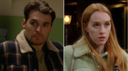 Chloe horrifies Mack as she reveals she is pregnant in new Emmerdale spoiler video