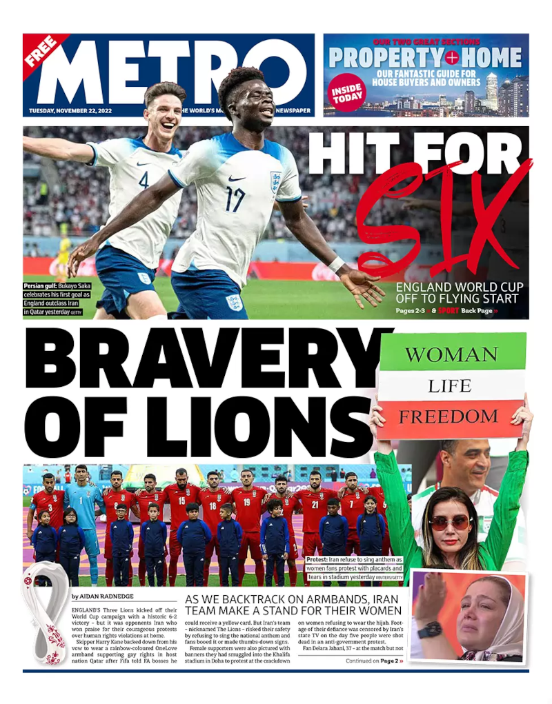 Metro - Bravery of lions