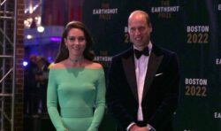 Glamorous Kate and William dazzle as Earthshot Prize ceremony kicks off