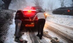 London to be blanketed in six inches of snow with traffic chaos set to disrupt commuters