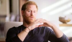 Gleeful Harry speaks of ‘freedom flight’ from UK before ‘gaslighting’ rant in Netflix clip