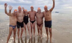 Oldest Channel swimmers left ‘angry’ after ‘unthinkably cruel’ decision ends record hopes