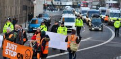 Cancer patients stuck as Just Stop Oil’s ‘slow march’ protest causes traffic chaos