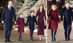 George and Charlotte join united family front after Harry’s attack on ‘screaming’ William