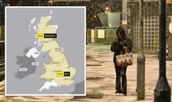 Met Office issues new alert as most of UK to ice over in -13C Polar blast in next 24 hours