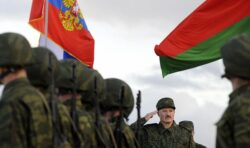 Russian and Belarus troops on brink of civil war as tensions explode over ethnic insults