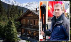 Prince Andrew finally sells ski chalet to British family for £19m after debt struggles