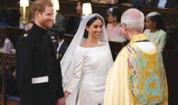 Prince Harry’s cheeky altar comment to bride Meghan revealed in Netflix clip