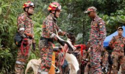 Malaysia rescue workers searching for survivors after ‘terrible’ mudslide kills 24 campers