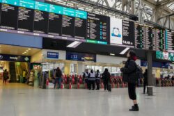 Train strikes – live: RMT congratulates members for strike that cripples rail network