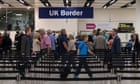 Border Force staff at UK airports to strike over Christmas in pay row