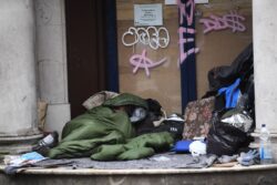 Homeless people in London to be sheltered as temperatures drop below freezing