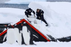 Sailors dig out world’s most remote post office in Antarctic