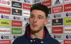 Declan Rice rates Arsenal title chances after West Ham defeat against Premier League leaders