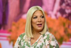 Beverly Hills, 90210 star Tori Spelling admitted to hospital after having ‘hard time breathing’