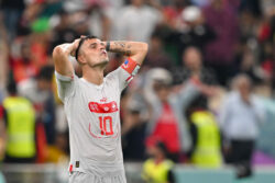 ‘If you ask a bad question, I’ll give you one’ – Granit Xhaka warns journalist after Switzerland’s World Cup exit