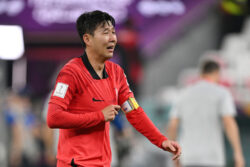 Emotional Son Heung-min reacts to South Korea’s stunning World Cup win against Portugal