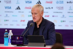 France boss Didier Deschamps refuses to answer question about recalling Karim Benzema for World Cup final