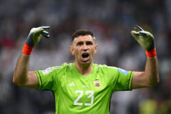 Roy Keane and Gary Neville give verdict on Emiliano Martinez’s penalty shootout antics as Argentina win World Cup