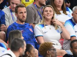 Harry Kane’s wife Kate defends star after missing penalty before England’s World Cup exit: ‘Always proud’