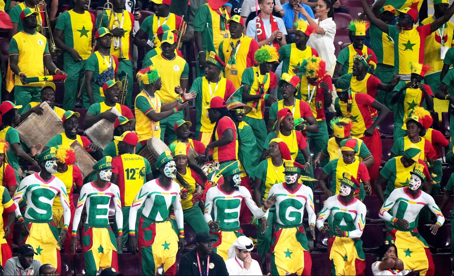 England now face Senegal and their vibrant army of superfans at World Cup