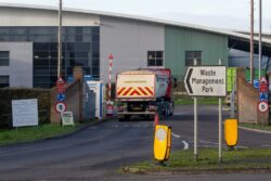 Newborn’s body found at recycling centre ‘likely collected from household bin’