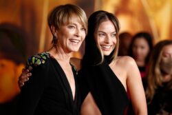 Margot Robbie’s mum beams with pride as she cuddles A-lister daughter at premiere of new film Babylon