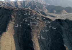 Massive animal shapes dating back 2,000 years found carved into hillside in Peru