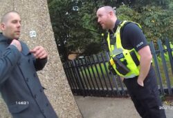 Chilling moment sleepover monster casually tells police ‘I’ve murdered four people’ captured on bodycam