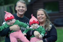 A Christmas miracle: UK’s most premature twins celebrate first Christmas at home