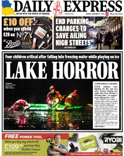 Daily Express – Lake Horror 