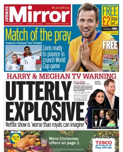 Sunday Mirror – Match of the pray 