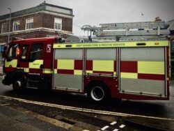 London fire: 70 firefighters tackle large blaze at Kebab shop as plumes of smoke fill sky