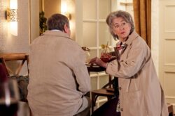 Evelyn confronts Tyrone over cheating on Fiz again in new Corrie spoiler video