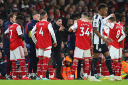 Gary Neville disagrees with Mikel Arteta as Arsenal boss blasts ‘scandalous’ errors in Newcastle draw