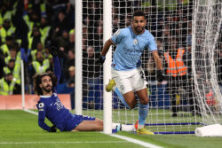 Chelsea 0-1 Man City: Riyad Mahrez strike secures win to reduce Arsenal’s Premier League lead to five points