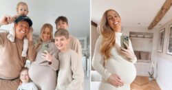 Pregnant Stacey Solomon’s heart is full as she poses for adorable family photo ahead of new baby’s arrival