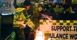 Striking ambulance workers feel ‘betrayed and demonised’, union says