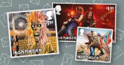 Iron Maiden honoured by Royal Mail with their own stamp collection and it’s about time