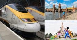 Which countries and cities do Eurostar trains go to from London?