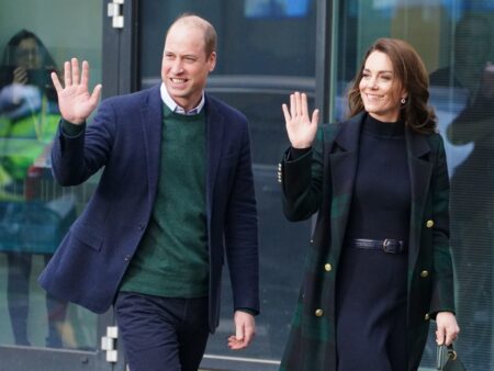 Kate Middleton re-wears versatile Black Watch tartan coat for Liverpool visit