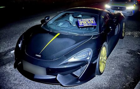 Teen’s £200,000 McLaren seized two days after he bought it after going 122mph