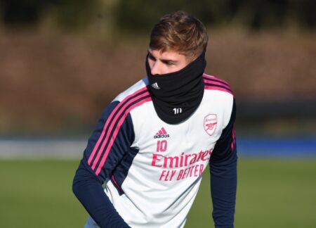 Arsenal suffer Emile Smith Rowe injury setback ahead of Manchester City FA Cup tie