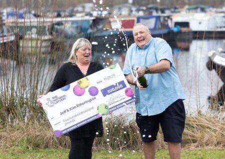 Man scoops £500,000 on the lottery and says changing work shifts was behind big win