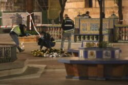 One dead and several injured after knifeman targets churches in Spain