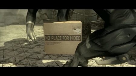 Metal Gear Solid was a documentary: soldiers use cardboard box to sneak past AI