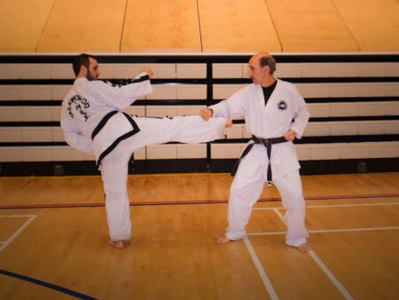 I was 80 when I got my black belt in Taekwon-Do